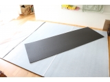 Isolator-Platten versetzt kleben
